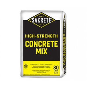 Sakrete High Strenth Concrete Mix 80 # Bag