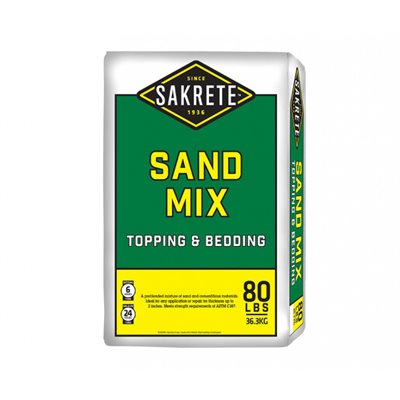 SAKRETE SAND MIX 80# BAG