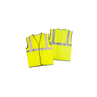 Class 2 Hi-Viz Yellow Safety Vest - XL