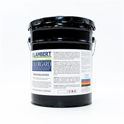 COLORGARD PIGMENTED SEALER - JET BLACK 5# 5GAL