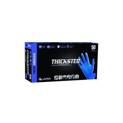 Thickster Powder-Free Latex 14mil Large